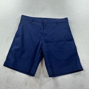 Outlier F Cloth Shorts Mens 32 Navy Chino Nylon Stretch 7" Water Resistant Tech